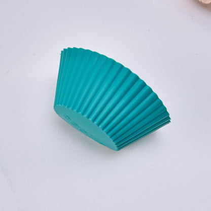 12 Pack Silicone Cupcake Liners - Reusable Baking Cups, Non-Stick Muffin Liners & Cup Cake Set