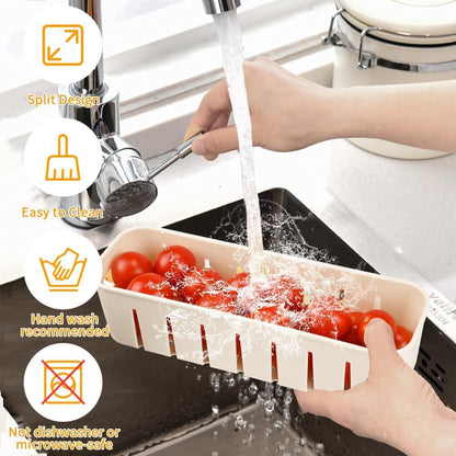 Snack Box Container, Divided Serving Tray with Lid and Handle Snackle Box Container, Snack Organizer for Adults Fruit, Veggie, Perfect for Party, Entertaining