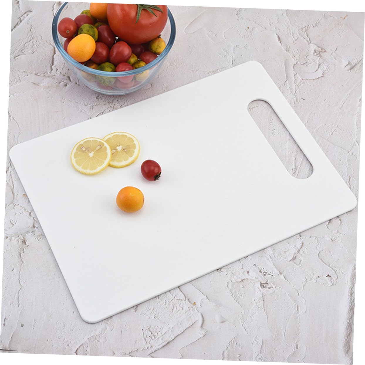 MAGICLULU Cutting Board Mat Non-Slip Plastic Chopping Board with Juice Groove 15 x 10 Kitchen Tool for Food Prep and Serving
