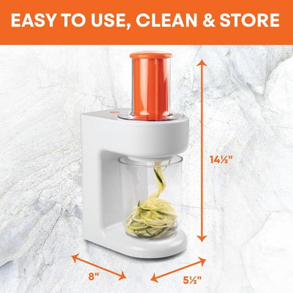 MasterChef Electric Spiralizer- 3in1 Vegetable Noodle, Homemade Pasta Maker