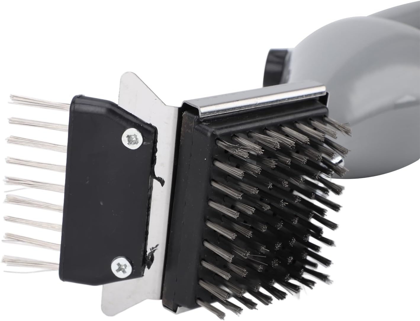 Grill Steam Brush, Portable Grill Cleaner for Outdoor Grates, BBQ Steam Grill Brush for Steel Cast Iron Ceramic Grills, Deep Cleansing