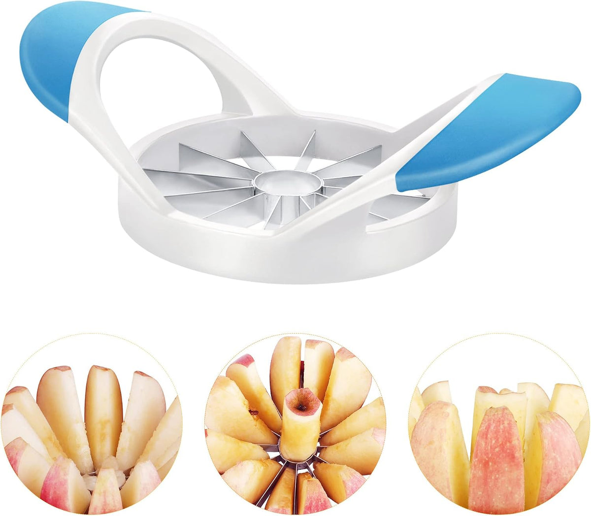 Supercenter Apple Cutter, Apple Corer and Slicer - 4.72 Inch Apple Slicer