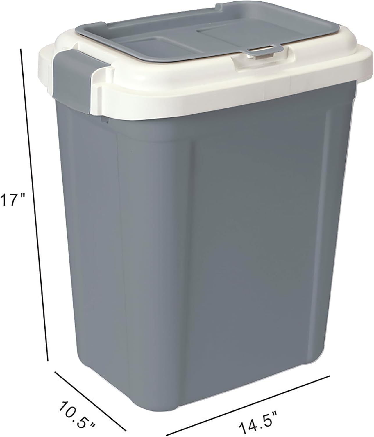Ashfield & Harkness Airtight Pet Food Storage Container, up to 30 Lbs/ 36 Qt for Dog Cat Bird and Other Pet Food Storage, Easy Acces Including Scoup, Easy Access, Lightweight Keeps Pet Food Fresh