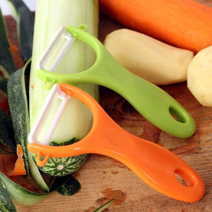 COLIBROX Peelers Grate and Julienne - Fruit and Vegetable Peeler Set Quickly Peels Apple, Potato, Corn, Ginger, Citrus, Avocado, Mango and More