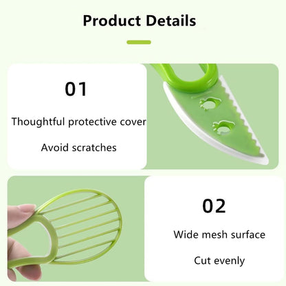 Avocado Slicer Tool, Green, 2 Pcs