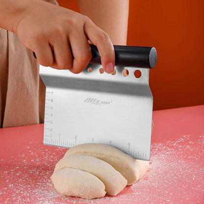ALLTOP Dough Bench Scraper/Cutter/Chopper, 1 Pack