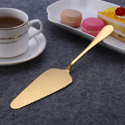 5x Cake Server Pie Holder Transfer Triangular Spade Spatula for Pizza Cake