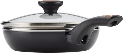 Farberware Glide Copper Ceramic Egg Poacher Pan Nonstick 4 Eggs, 8-Inch
