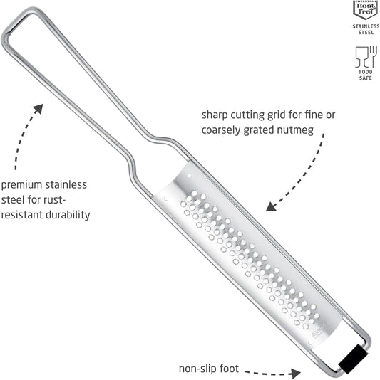 triangle Nutmeg Grater - Stainless Steel
