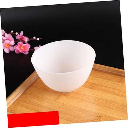 Didiseaon Odorless Anti-drop Silicone Mixing Bowl for Facial Masks Cooking Flexible Microwave Dishwasher Safe for Ingredients Sauces Medium Green