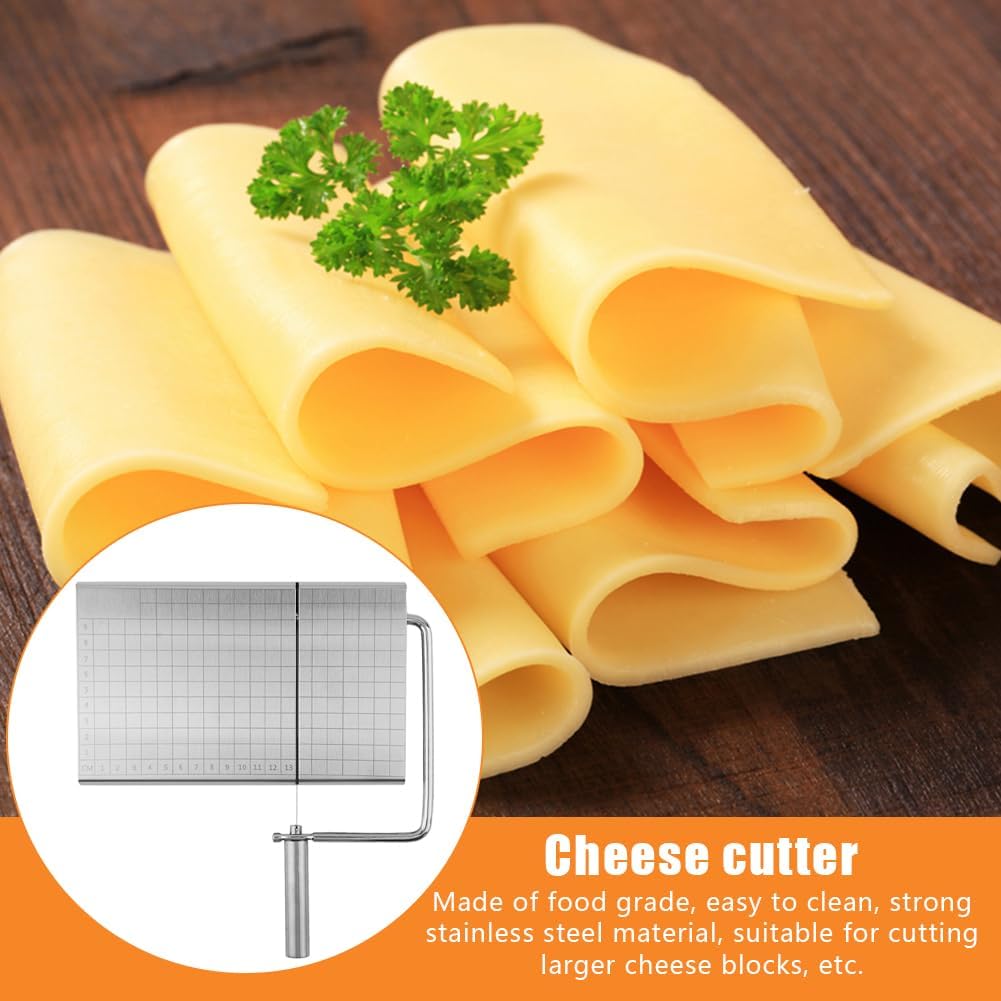Cheese Slicer Graduated Board + 6 Extra Replaceable Wires