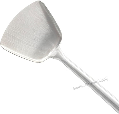 Sunrise Kitchen Supply Commercial Grade Wok Spatula (Shovel 17" (#2))