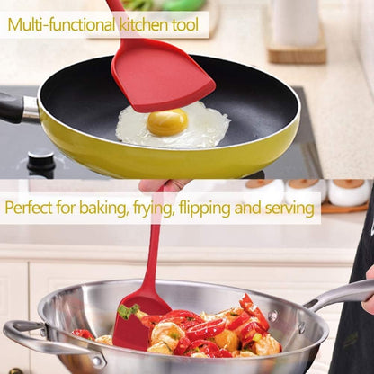 Silicone Wok Spatula, Non-Stick Heat Resistant Flexible Baking Spatula