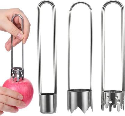 3 PCS Red Bell Pepper Seed Corer Fruit and Vegetable Corer Tool