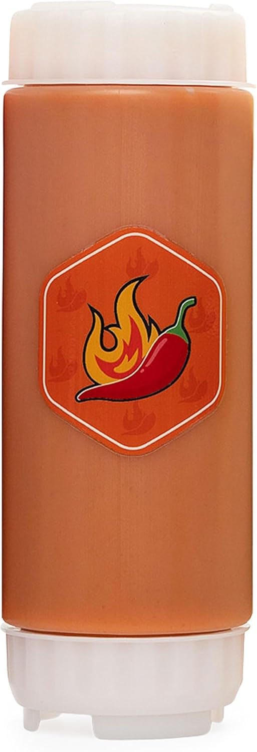 No‑Drip FIFO BBQ Sauce Squeeze Bottle – 18oz BPA-Free Refillable Dispenser with White Twist Cap for Mess-Free Pouring – Ideal for Barbecue, Glazes, Honey Mustard, Marinades, Teriyaki