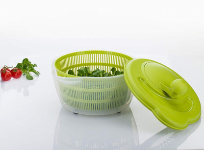 Westmark Germany Vegetable and Salad Spinner with Pouring Spout (Red/Clear)