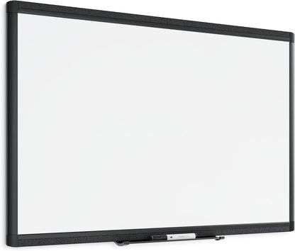 U Brands Framed Magnetic Weekly Calendar Dry Erase White Board, Office Supplies, Black Frame, with Marker, Magnet, 11” x 18”