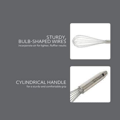 Sur La Table Kitchen Essential Steelhaus 8.5 Inch Stainless Steel Kitchen Tongs