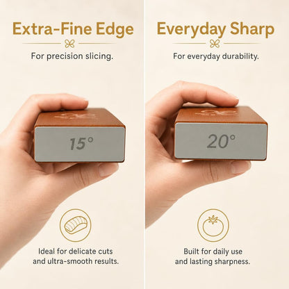 Premium Rolling Knife Sharpener Kit – Professional Magnetic Sharpening System with Diamond Disc, 15° & 20° Angle Guides, Razor Sharp Edge for Kitchen & Chef Knives