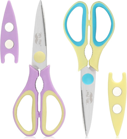 Mr. Pen- All Purpose Kitchen Shears with Protective Sheath, 8 Inch