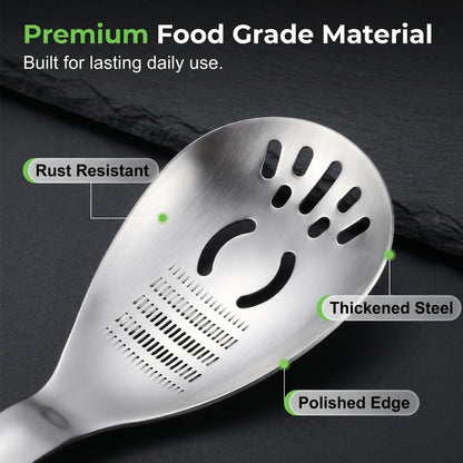 5-in-1 Stainless Steel Cooking Spoon (#A)