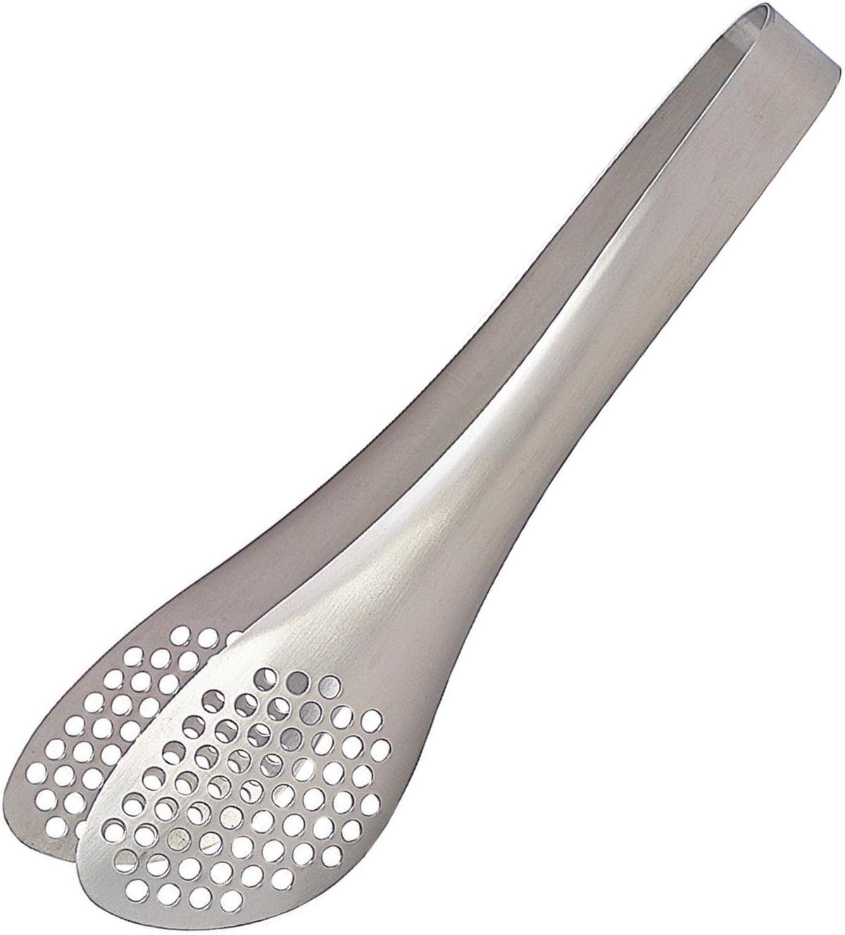 Sori Yanagi Sori Yanagi Asymmetrical Design Fits Any Bowl or Pan Angle, High Performance Tongs, Stainless Steel Tongs, Perforated, Perforated, Can Be Used While Draining, Seamless One-Piece Molding