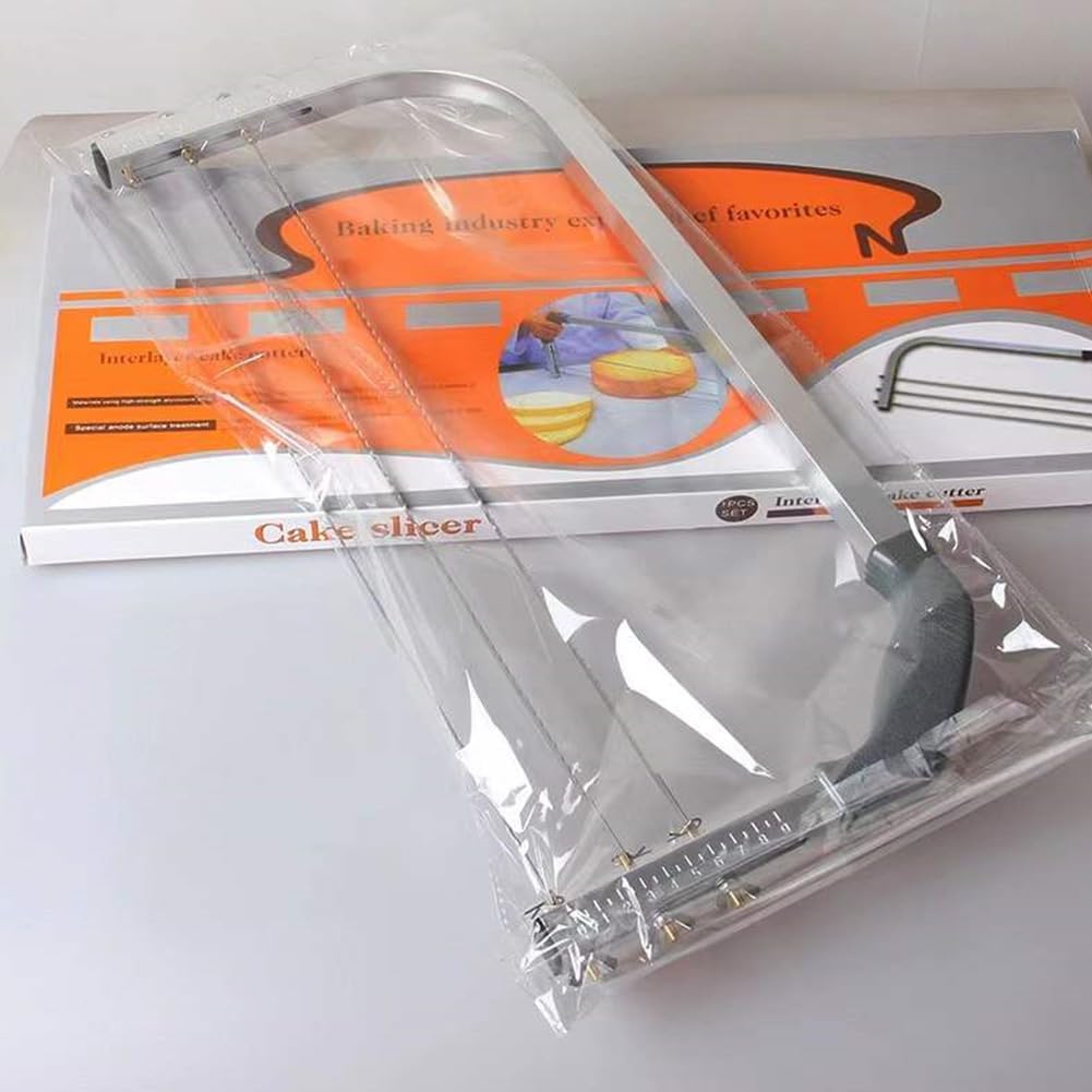 Professional Cake Leveler Slicer Cutter 4-Layer Stainless Cutter