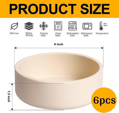 Egg Poacher Set of 3, Silicone Egg Poaching Cups with Lids for Microwave Egg Cooking, Toaster Oven Air Fryer Egg Mold Nonstick Poached Egg Maker