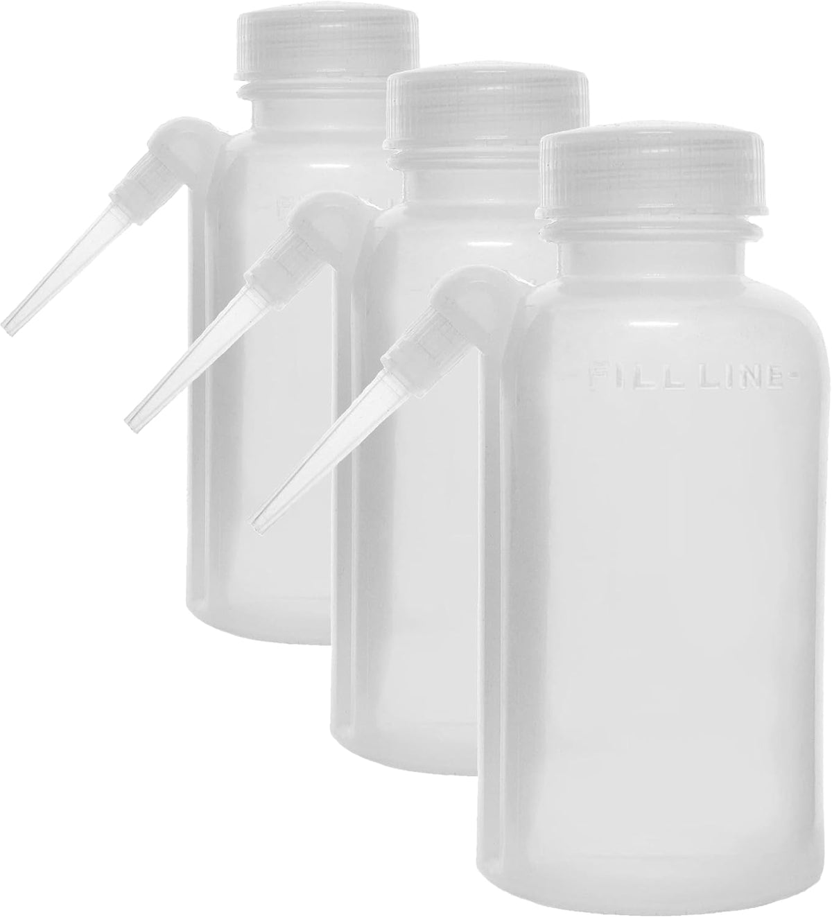 EISCO Wash Bottle, 250ml - Polyethylene - Translucent, Unbreakable - Screw Cap with Down Spout for Dispensing Liquid Labs