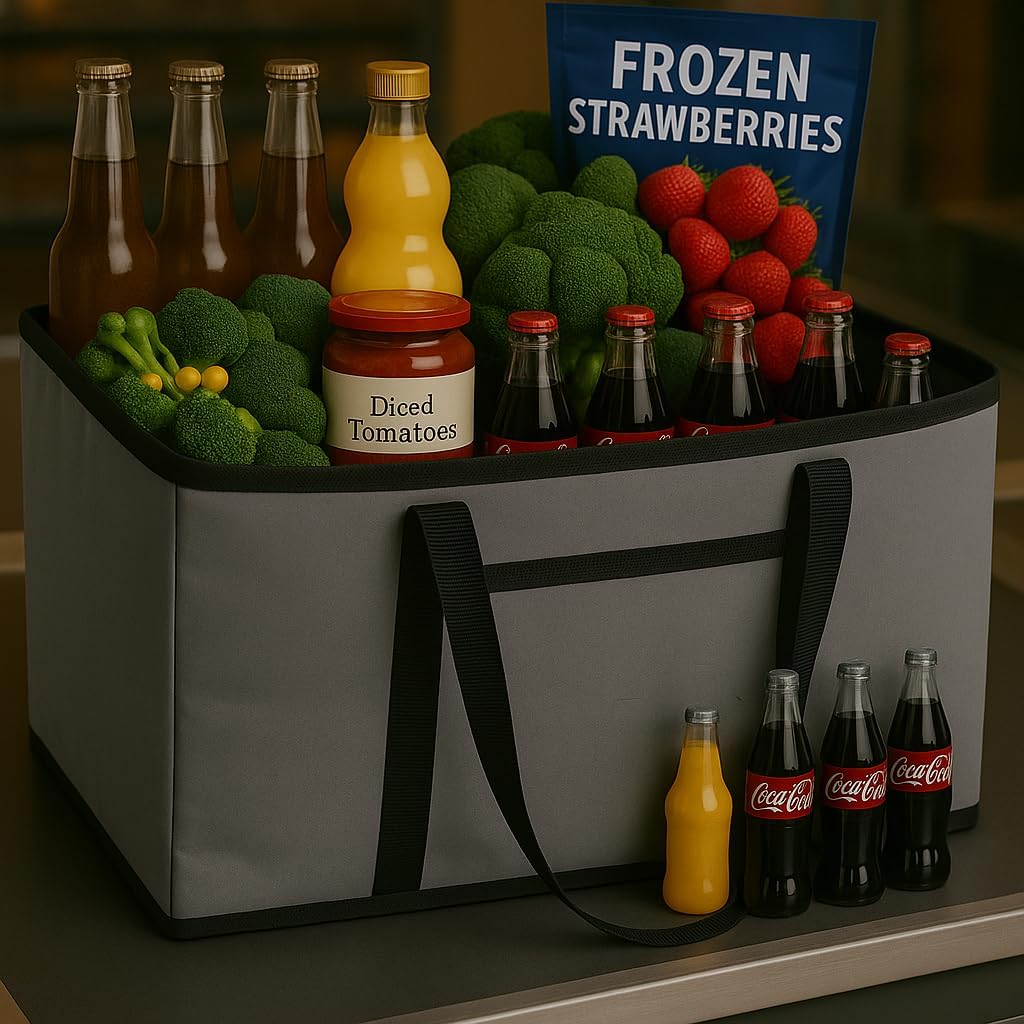 musbus Extra large XXXL Insulated Food Delivery Bag Cooler Bags Keep Food Warm Catering Therma Catering Bag for doordash 22x14x13 Cooler Bags Therma Shopper hot warming RED Pizza BLACK
