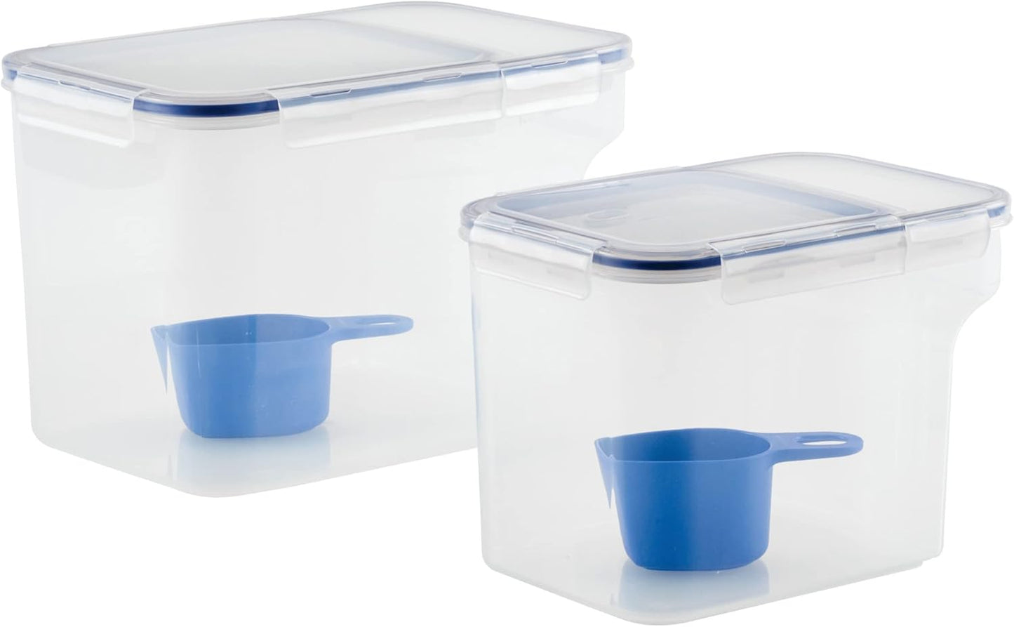 Lock & Lock Bulk Storage Bins Food Storage Container with Wheels (50.72-Cup)