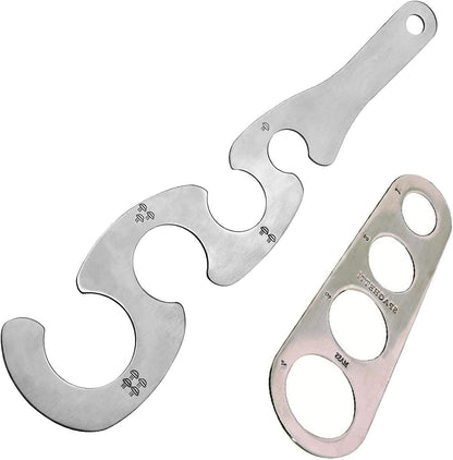 Spaghetti Pasta Measure Stainless Steel Spaghetti Measurer Tool 4 Serving Portion Control Pasta Cooking Tool Kitchen Gadgets 2 Pcs Different structure