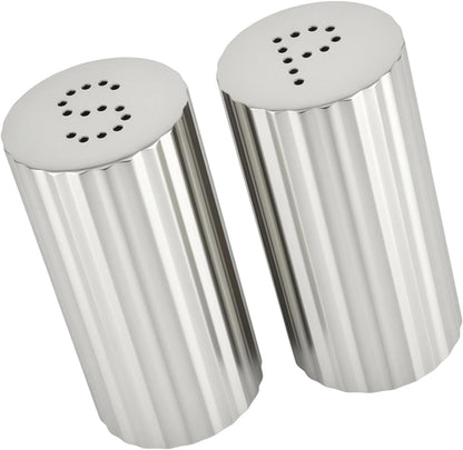 Lily Brown 304 Stainless Steel Condiment Holder with Ergonomic Grips Perfect for Meal Preparation and Grilling Rustproof Stainless Steel Shaker