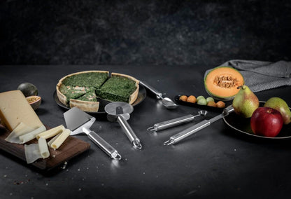 Kuhn Rikon Essential Cheese Slicer – Stainless Steel Blade for Hard & Semi-Hard Cheeses – Charcuterie & Cheese Board Prep Tool