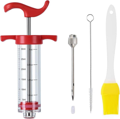 Meat Injector, Turkey Injector Syringe, 1oz - 1 Injector 1 Needle
