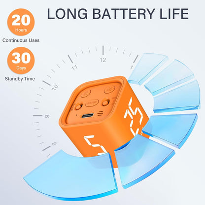 Rotating Productivity Timer 5/25/10/50, Desk Flip Timer, ADHD Tool