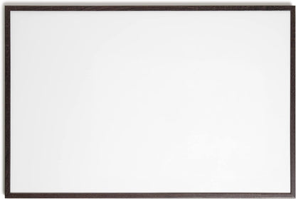 U Brands Framed Magnetic Weekly Calendar Dry Erase White Board, Office Supplies, Black Frame, with Marker, Magnet, 11” x 18”