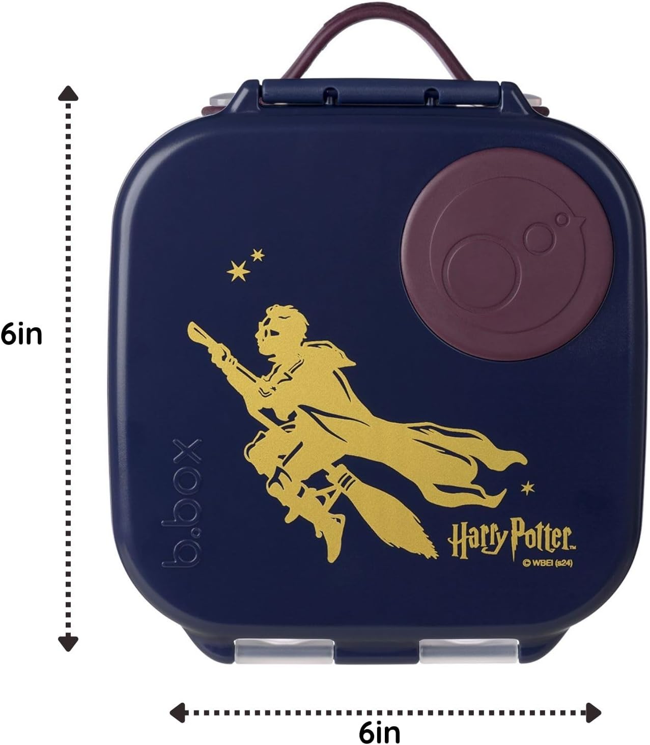b.box Mini Lunch Box 2-Pack, Leak Proof Bento Box for Kids, 3 Compartment Snack Containers Ages 3+, Lunchbox for Daycare + School, Dishwasher Safe, BPA-Free, PFAS-Free, 4.25 Cup - Blue + Green