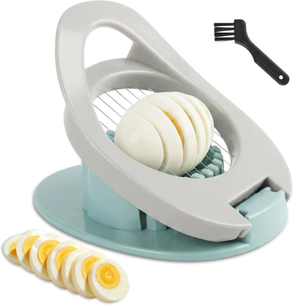 Egg Slicer for Hard Boiled Eggs, Uniform Thin Soft Food Cutter