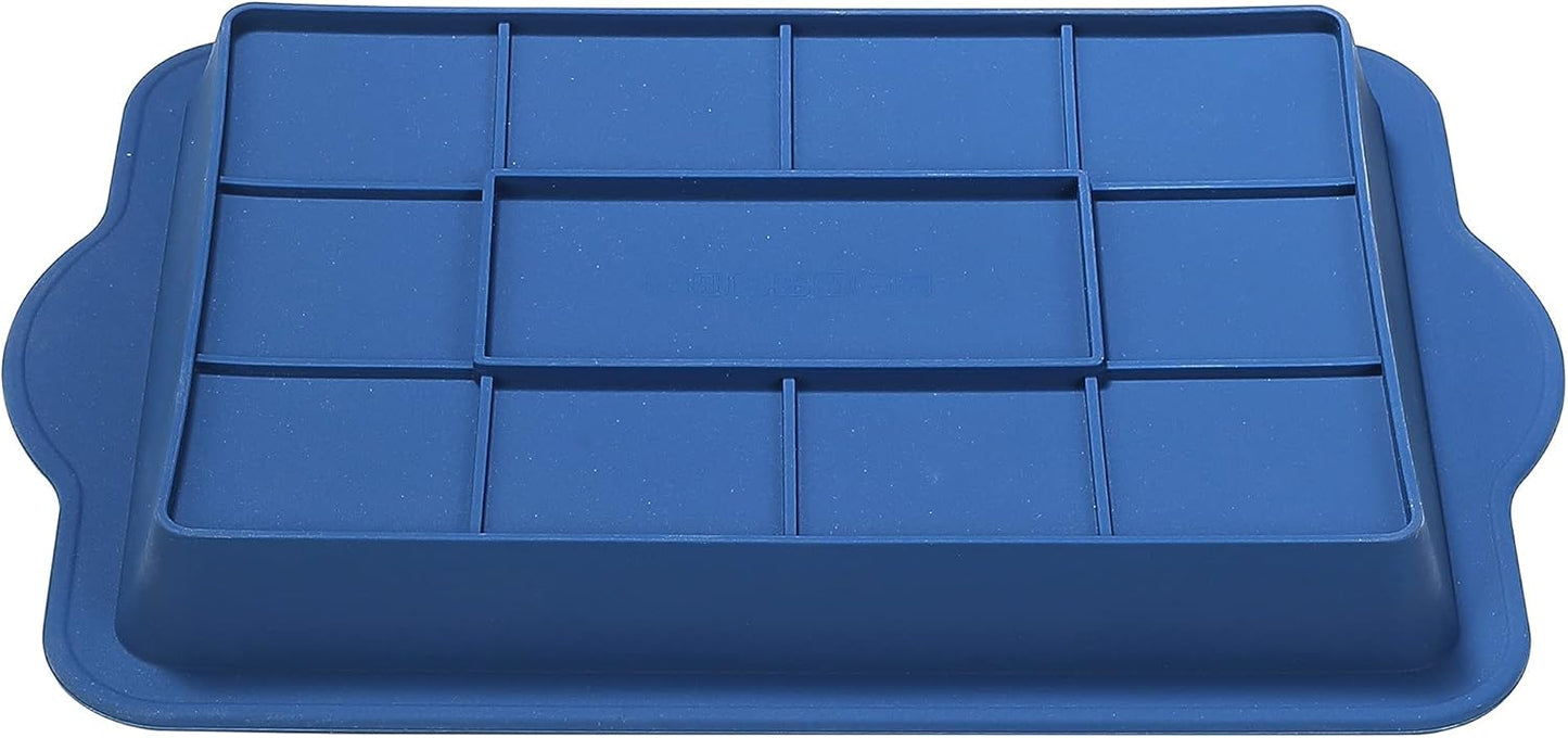 To encounter 2Pack Silicone Muffin Pan with Metal Frame, 12 Cup Regular Size Cupcake Pan, Non-Stick Baking Tray, Food Grade Baking Molds for Oven, Dishwasher Safe