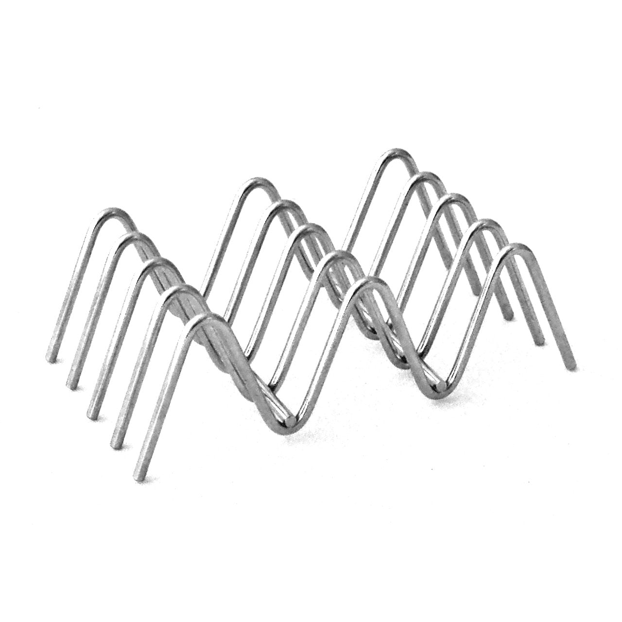 G.E.T. 4-81828 Stainless Steel Taco Holder / Stand, Holds 12 Tacos