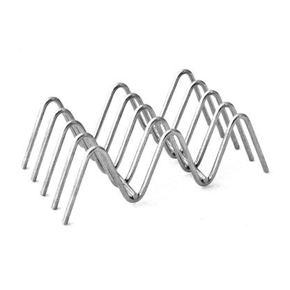 G.E.T. 4-81828 Stainless Steel Taco Holder / Stand, Holds 12 Tacos
