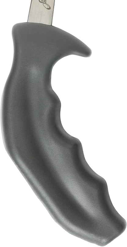 Zyliss Shucker Paddy Oyster Knife, Ergonomic Pistol Grip Oyster Shucking Knife with Finger Guard, 3in Stainless Steel Blade, Dishwasher Safe, Professional Oyster Opener