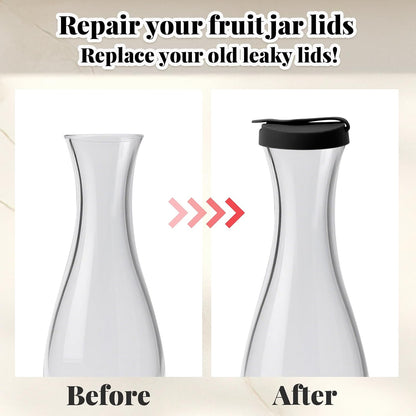 2pcs Salad Cruet Top Replacement Lids for Good Seasons