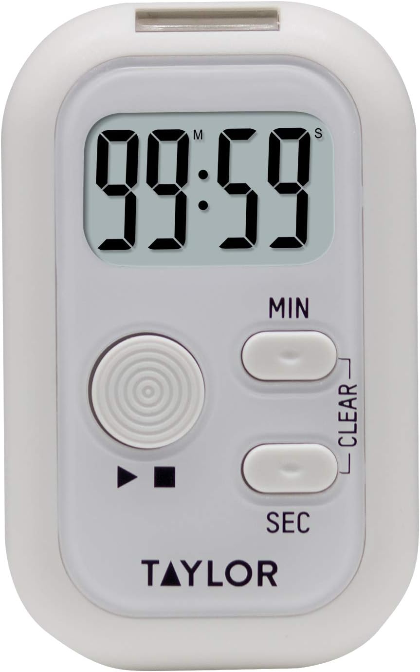 Multi-Alert (Sound, Light, Vibration) Digital Timer