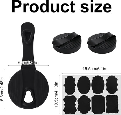 2pcs Salad Cruet Top Replacement Lids for Good Seasons