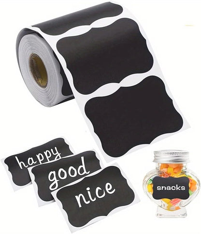 100-Pack Removable Freezer Labels, Waterproof Food Storage Stickers for Date & Contents Marking - Colors B