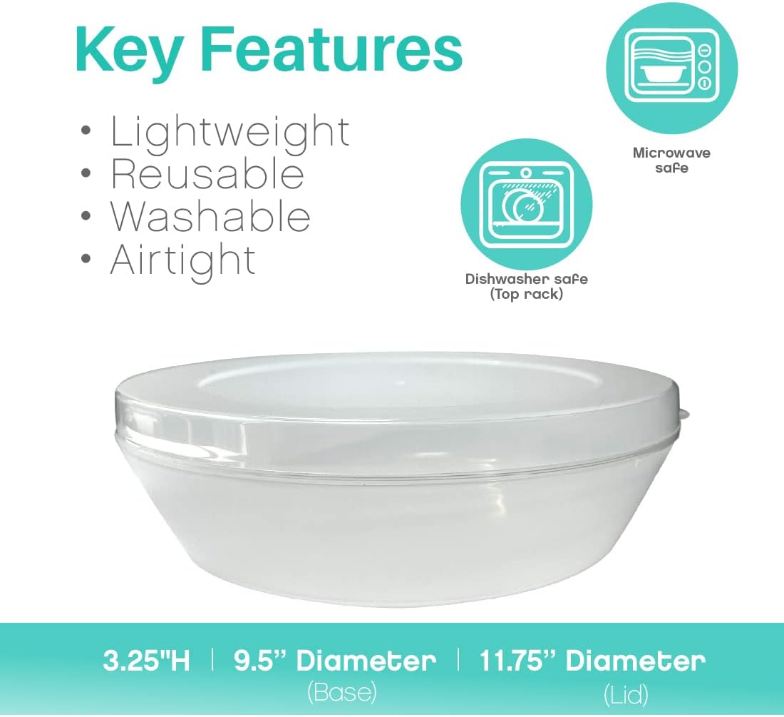 Trenton Gifts Keep Your Pies Fresh Anywhere Universal Pie Container - Perfect for Home or Travel