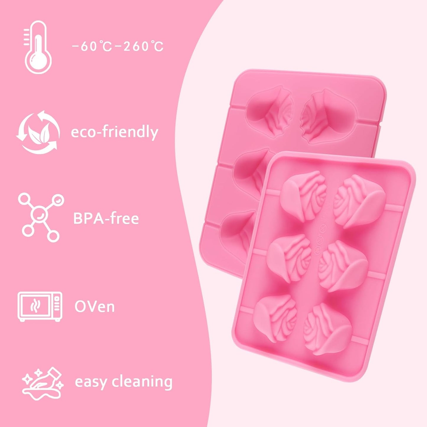 Silicone Egg Bite Molds 2 Pack Air Fryer Muffin Baking Pans Nonstick Silicone Muffin Trays for Baking Mini Muffins Eggs Bites Tart Mini Cupcake Brownie Quiche