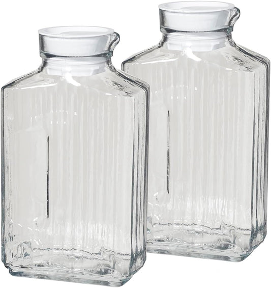 Anchor Hocking Heritage Hill Glass Drink Dispenser, 2 Gallon